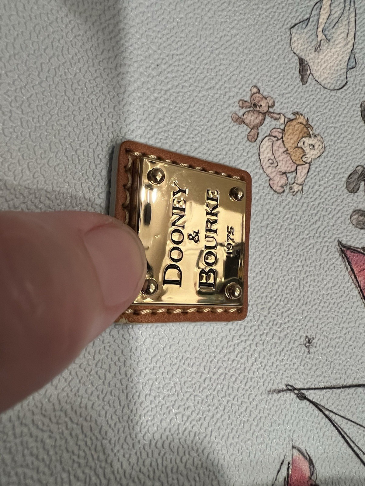 Disney Dooney & Bourke Peter Pan Tote NWT