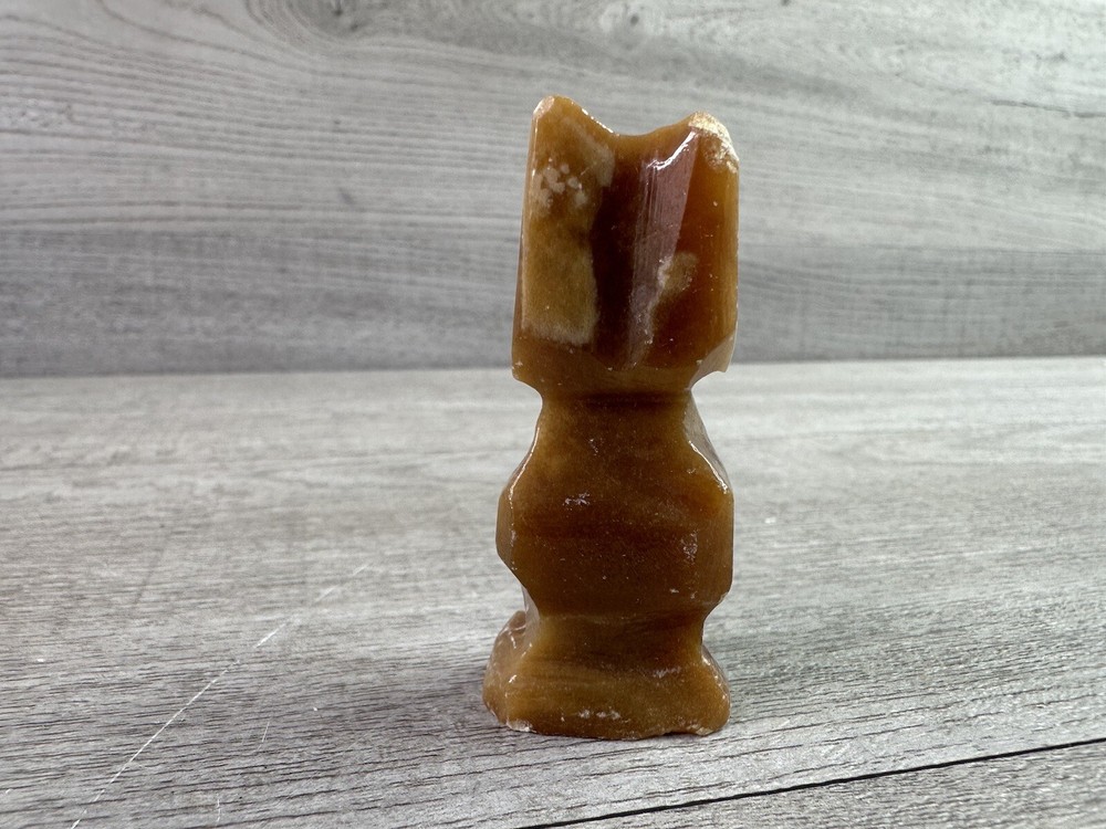 Brown Marble / Onyx Stone Replacement Rook Chess Piece