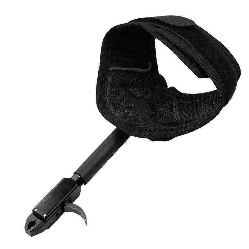 Compound Bow Release Aid Trigger Caliper Adjustable Wrist Strap Archery Shooting