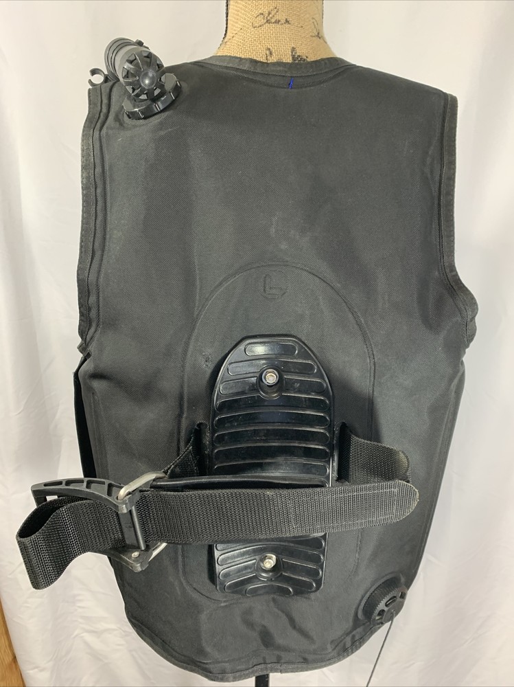 Atlantis Scuba Icon LARGE Vest Dive Diving Black