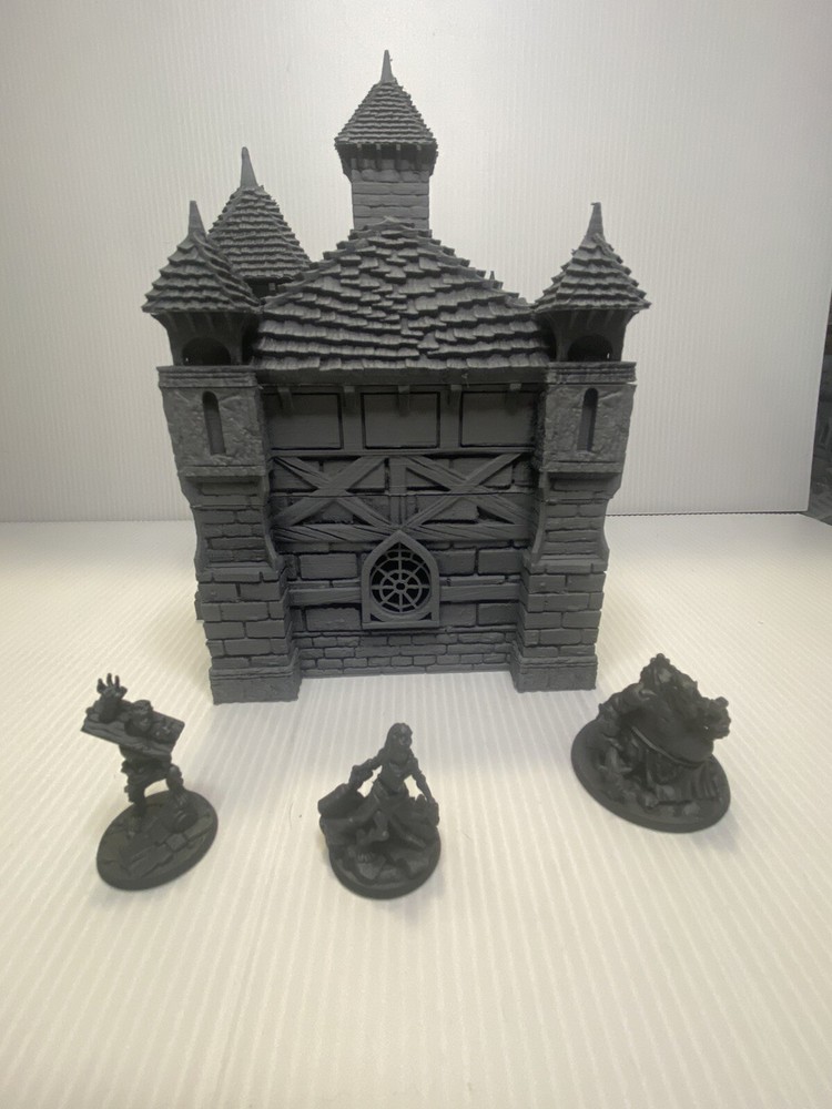 Fantasy: Mage's Library - DND Malifaux AOS (28mm Scale)