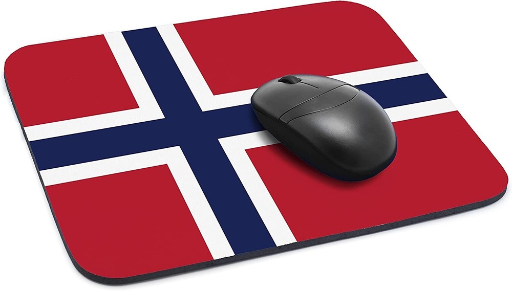 Norway Flag Mouse Pad