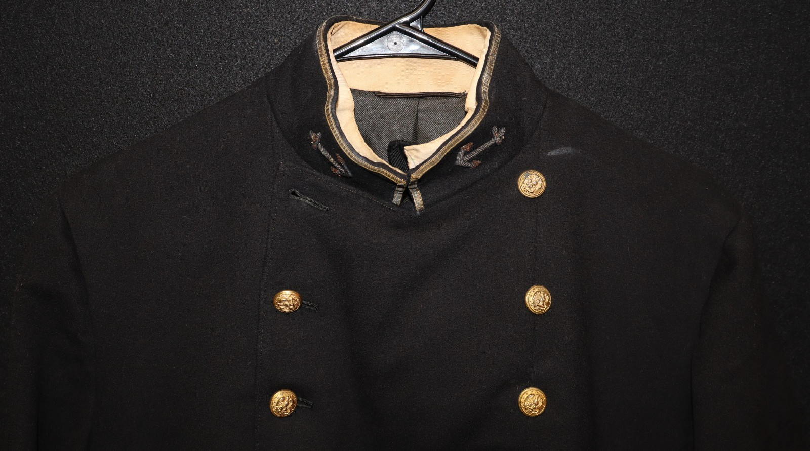 1920's USN Navy Midshipman Cadet Uniform Coatee Dress Parade Captain LR SAUER