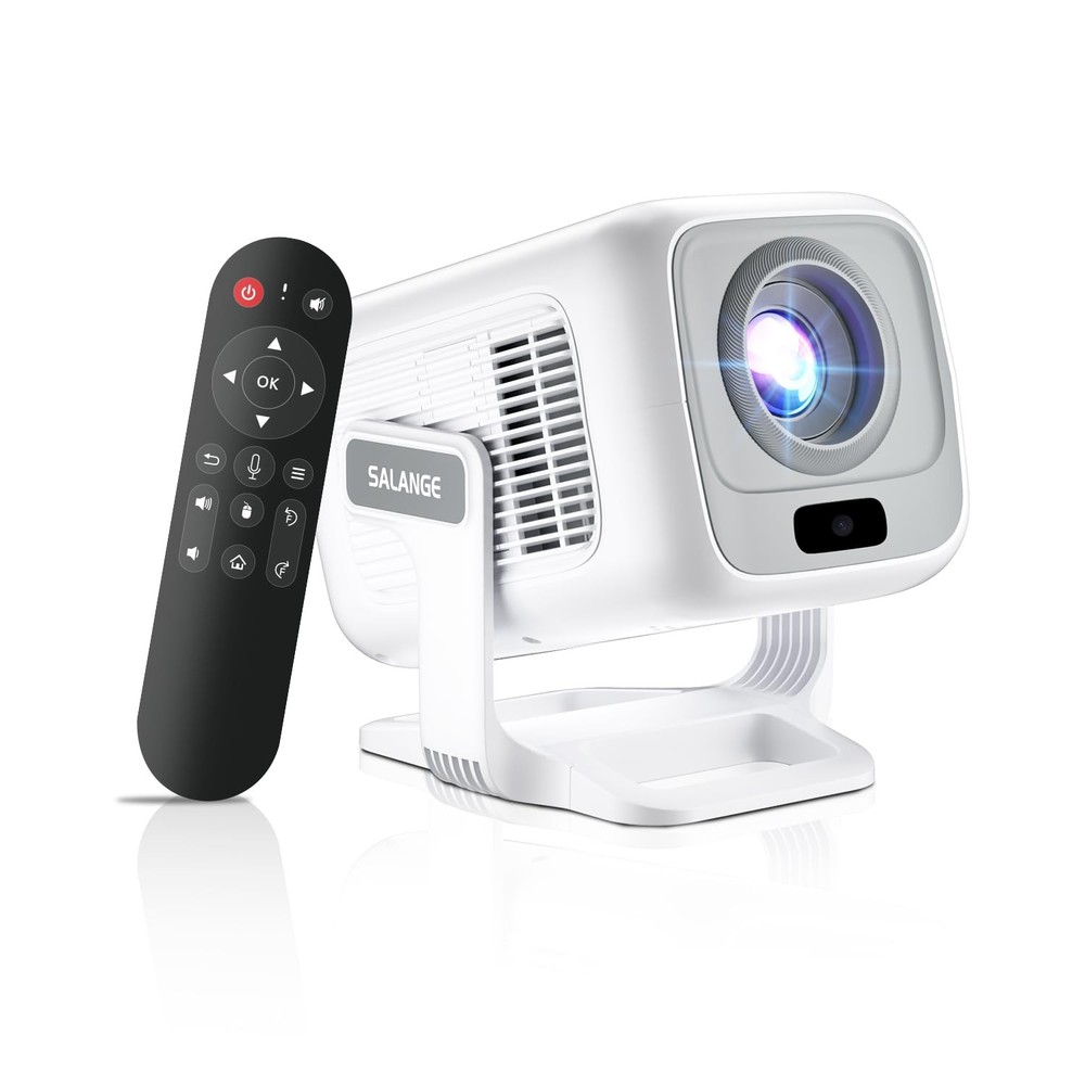 [ Auto Focus / Short Throw ] Smart Projector with Built in Apps, 5G Wifi