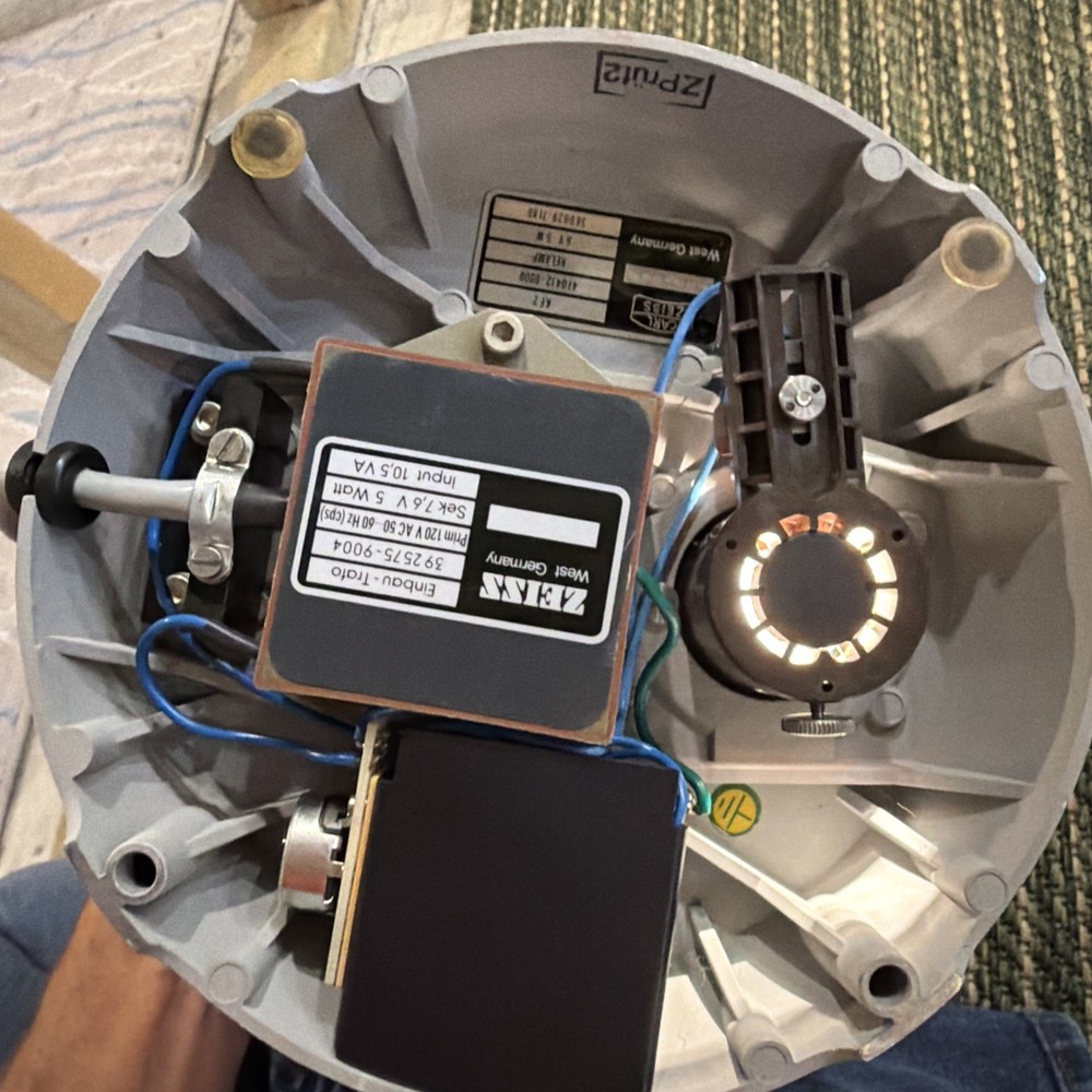 Zeiss West Germany KF2 Microscope Works Lot3