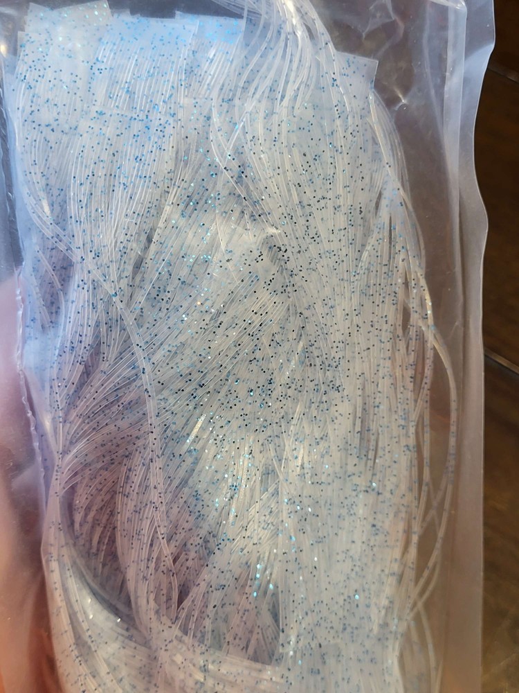 Custom Clear/Blue Flake Tabs 100 pack