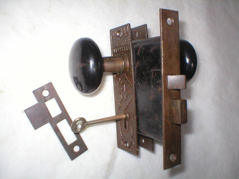 Antique Victorian Era Door Hardware