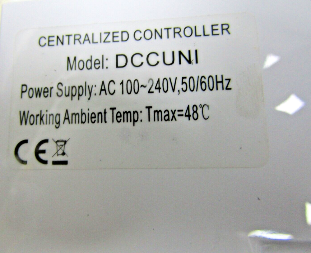 ✌ YORK HITACHI DCCUNI CENTRAL CLIMITE CONTROLLER 120VAC