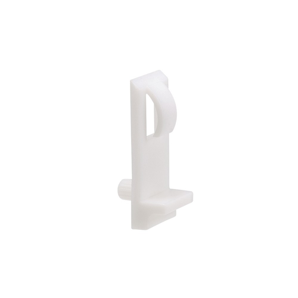 Shelf plugs support, 5mm shelf -, locking bracket shelf pin, white, 20pcs