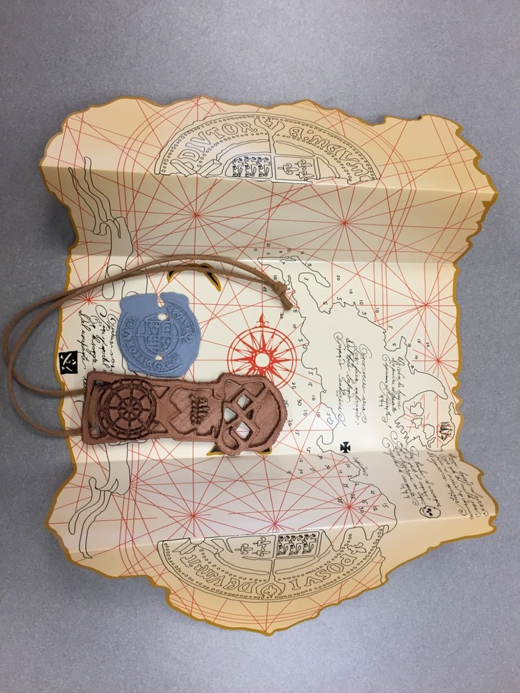 Goonies Map Playset, Copper Bones, Doubloon