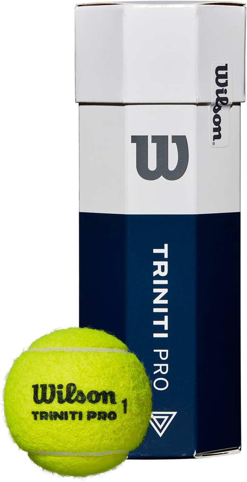 WILSON Triniti Pro Tennis Balls - 3 Balls, Yellow
