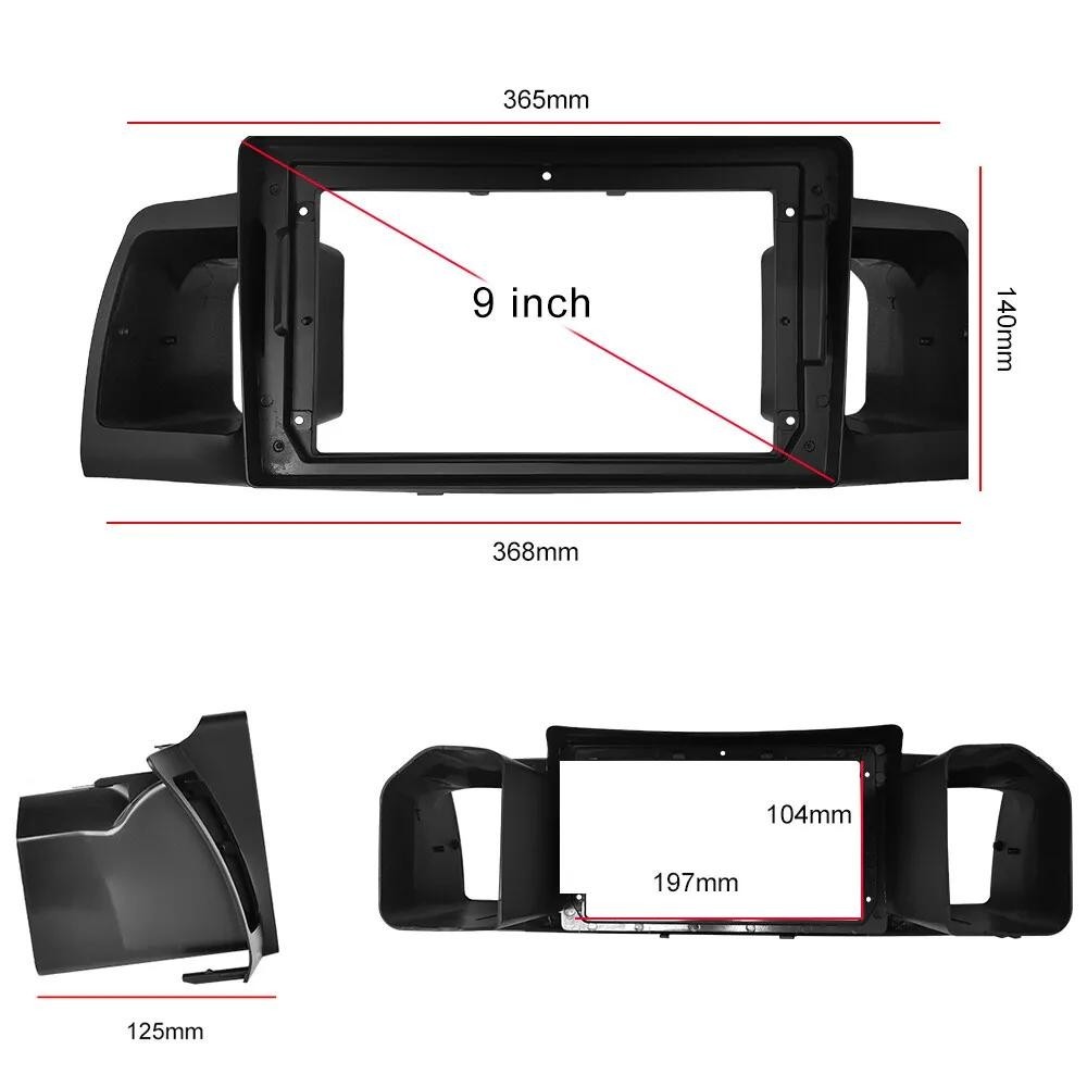 9"QLED Apple Carplay For Toyota Corolla 2003-08 Android 15 Car Stereo Radio GPS