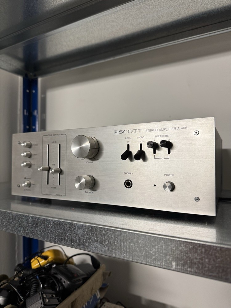 SCOTT STEREO AMPLIFIER A 406