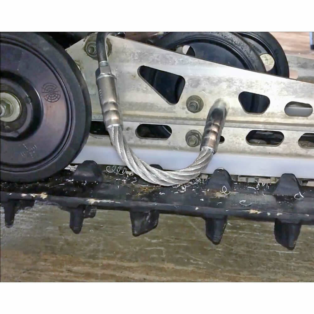 ICE SCRATCHERS W/ CARBIDE TIPS (PAIR) SNOWMOBILE REVERSE SCRATCHER
