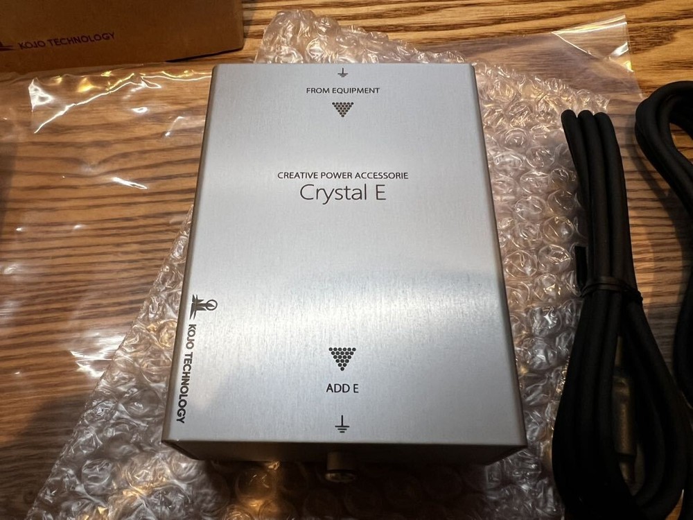 KOJO Crystal E Audio Virtual Earth Silver