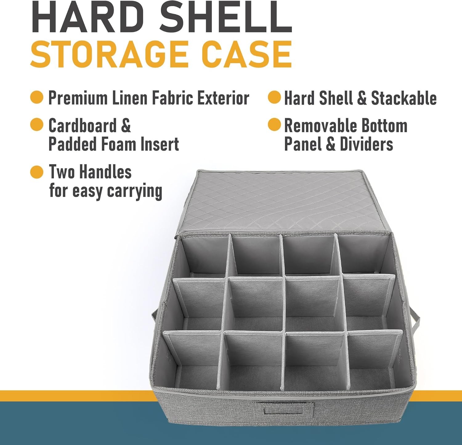 Cup Mug Storage Container Hard Shell China Coffee Mug Storage Box for Moving