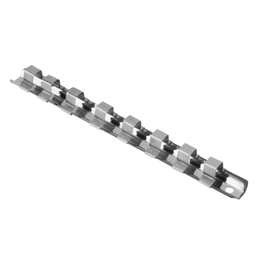 Socket Rails Organizer Socket Organizer Tray, Carbon Steel 8 Socket Rack Stor...
