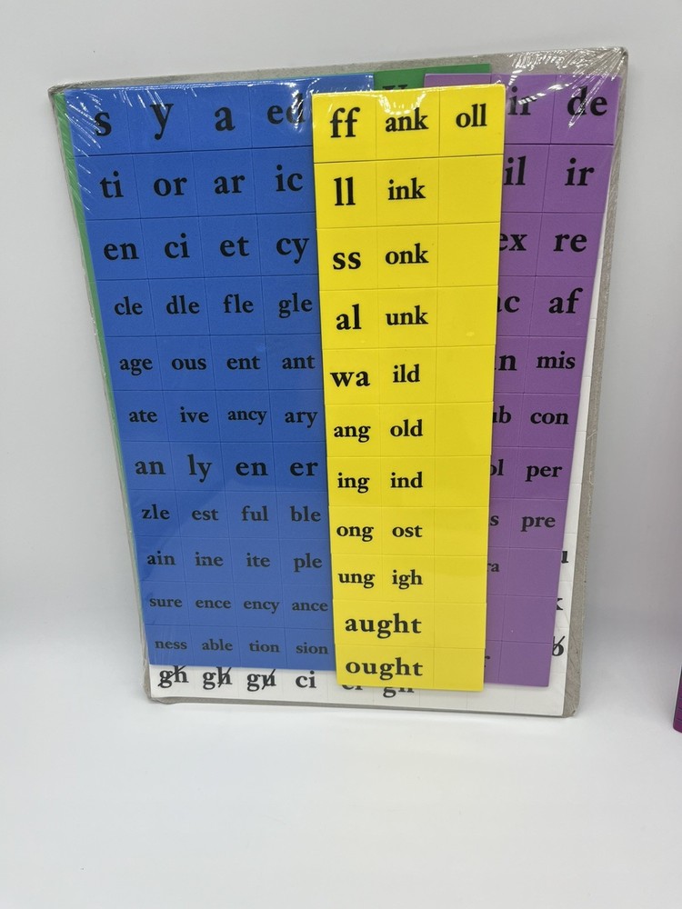 Educators Publishing Service SPIRE Manipulative Kit, New, Magnetic Letters