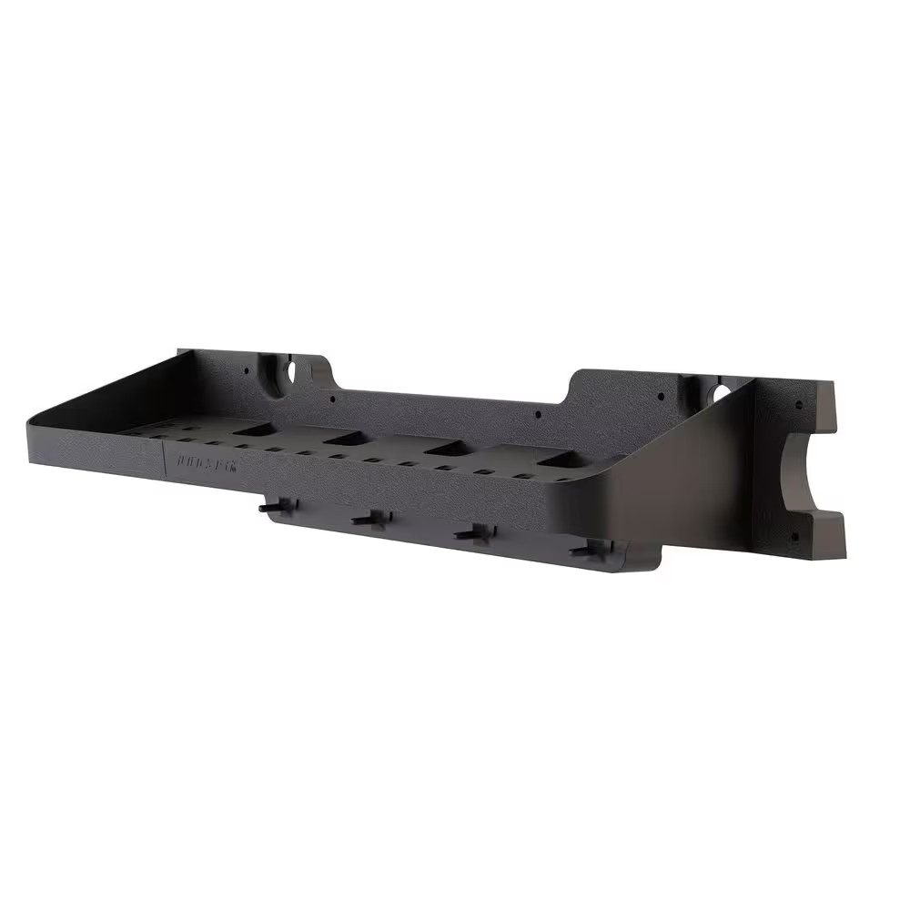 24 In. Plastic Storage Shelf Kit (2-Pack) Free Ship NEW