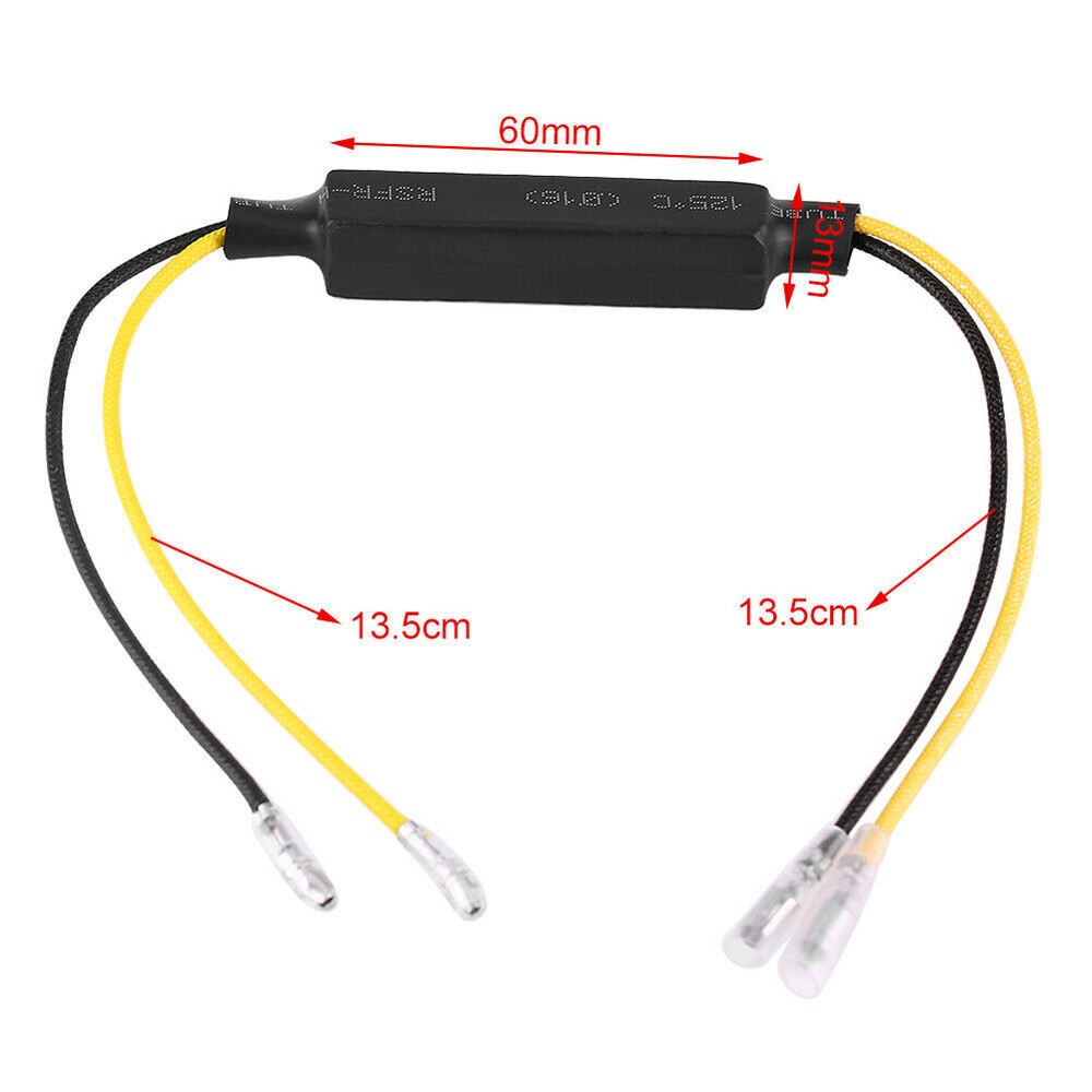 4Pcs LED Load Resistor Decoder Motorcycle Turn Signal Indicator Light LED Load