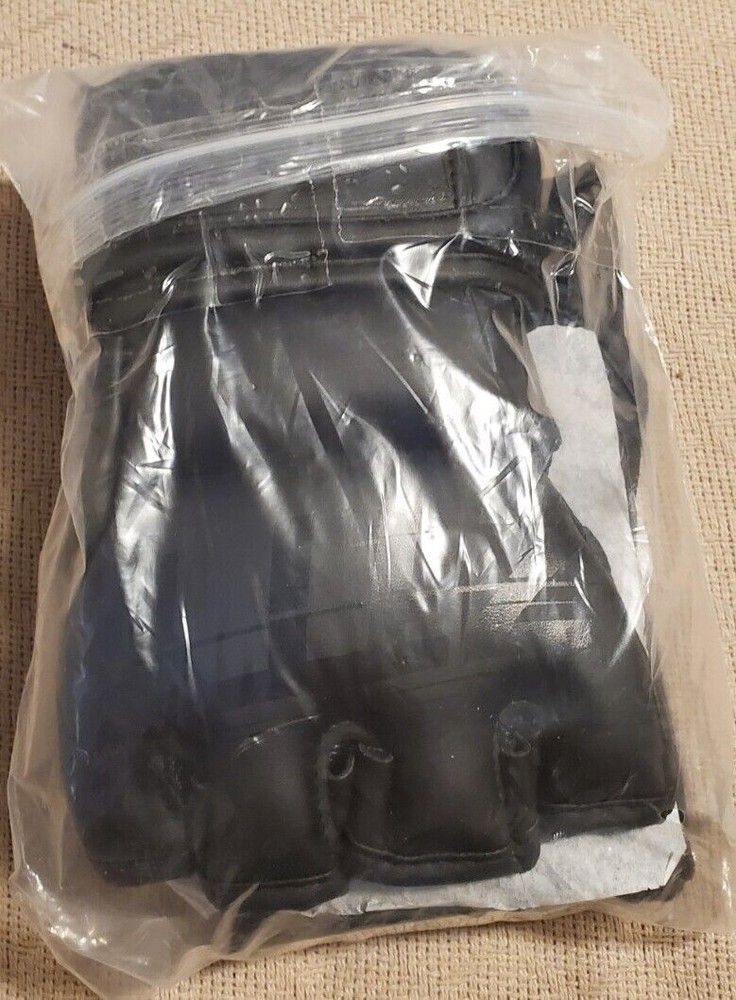 Ztty Half Finger Sparring Gloves Sanda Size Medium Black