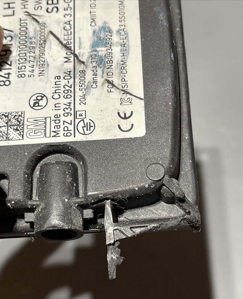 18-24 GM Driver Side Obstacle Detection Control Module OEM 84418801