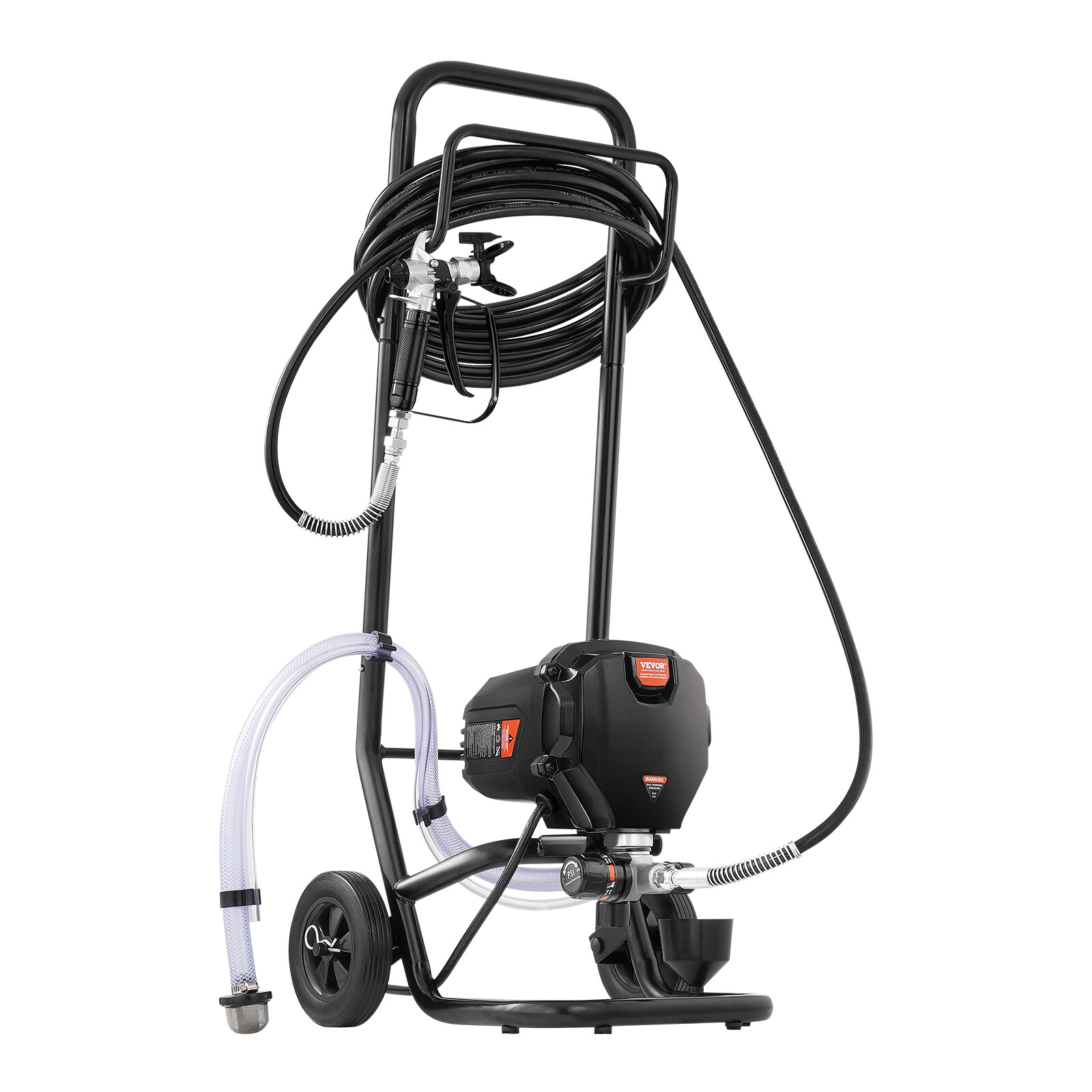 Electric Stand Airless Paint Sprayer 750W 3000PSI Paint Sprayer With Cart