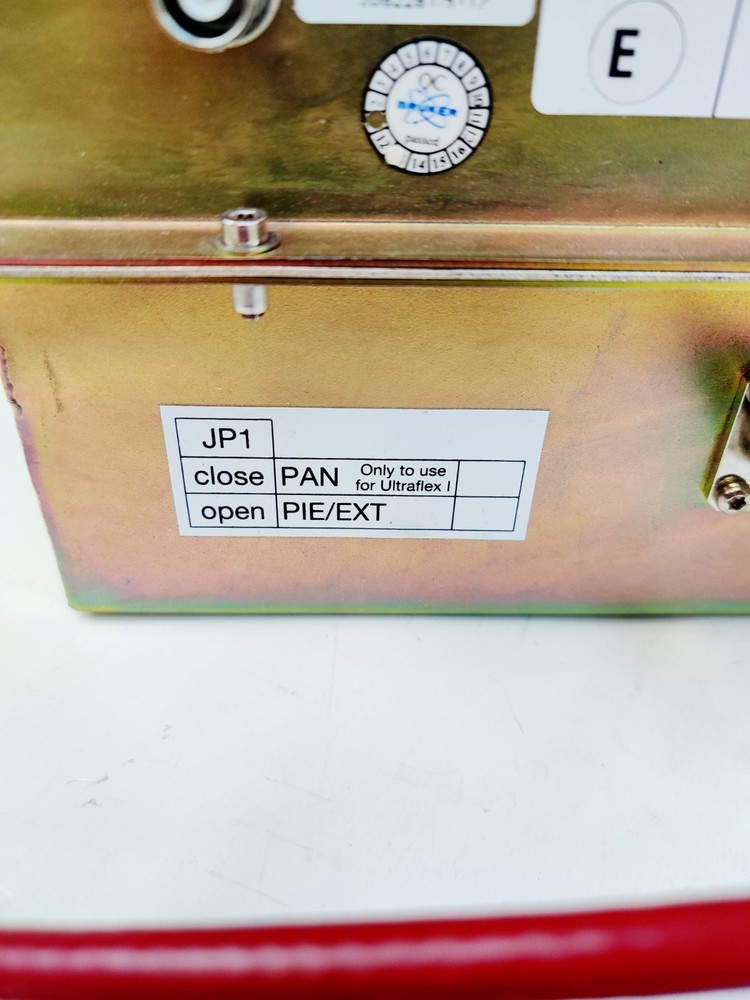 Bruker Microflex MALDI TOF Pulsed Ion Extraction Module PIE/EXT 219419 Tested