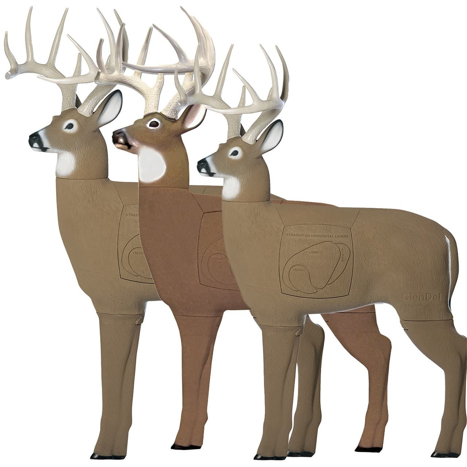 GlenDel Target Buck w/4-Sided Insert