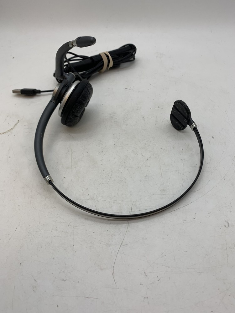 Plantronics One Ear Headset w/ Polycom DA80 USB audio Processor ~ FREE S/H