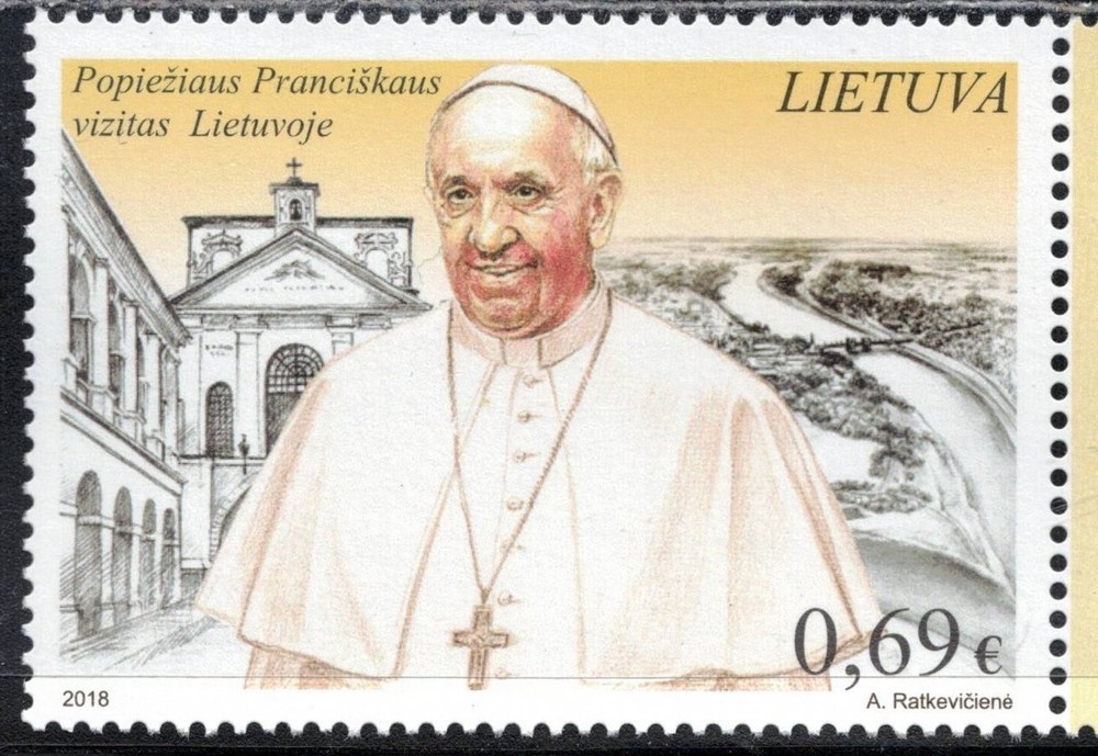 2018 Lithuania Pope Francis Visit MNH