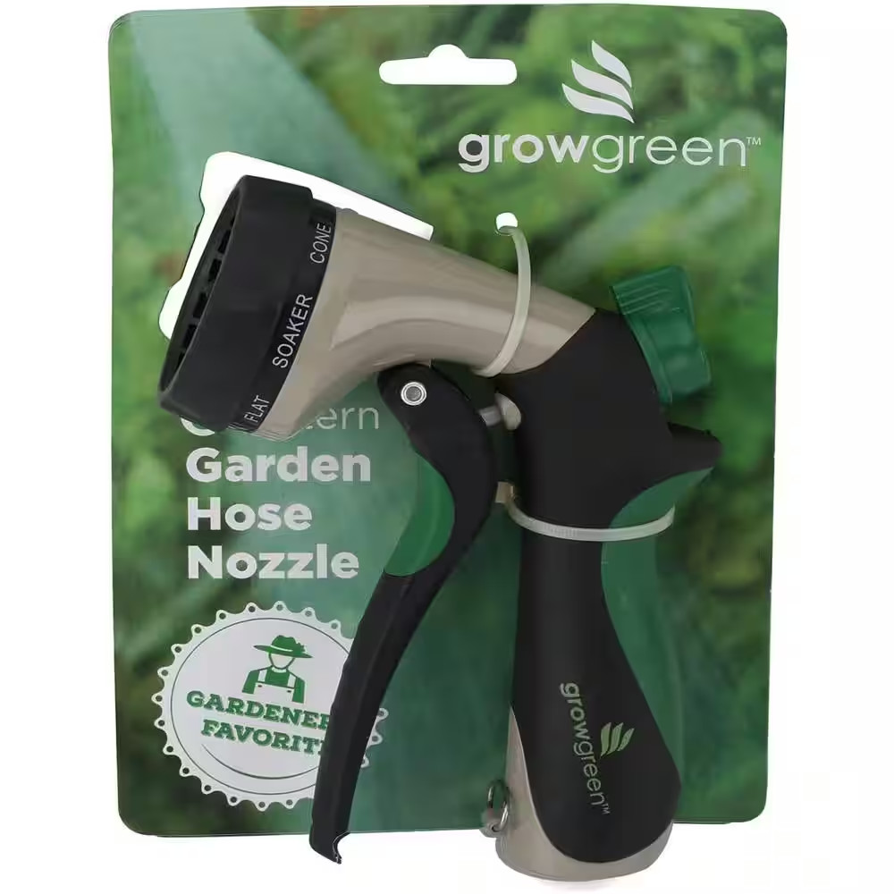8-Pattern Front-Trigger Garden Hose Nozzle