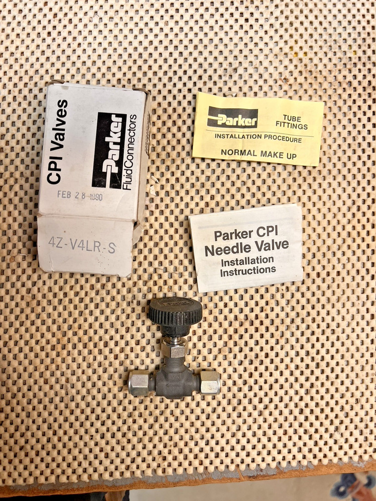 Parker 4Z-V4LR-S Needle Valve
