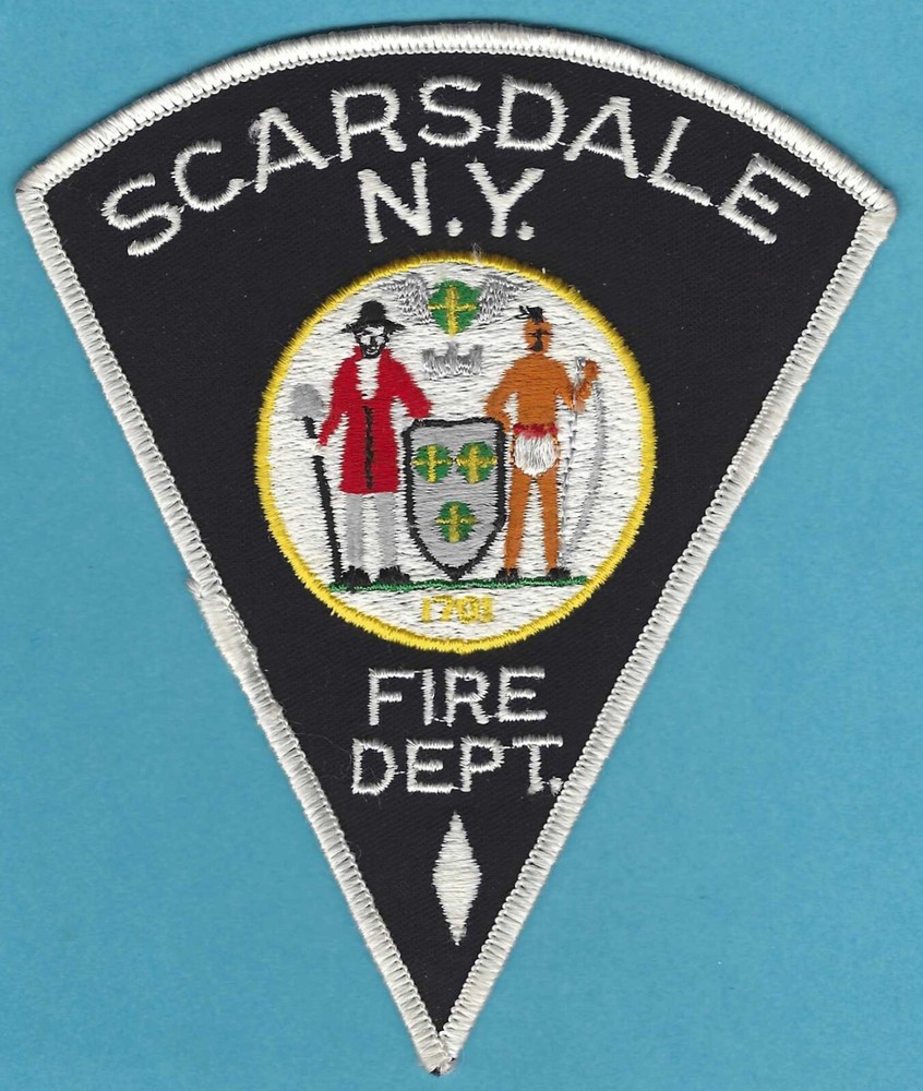SCARSDALE NEW YORK FIRE RESCUE PATCH