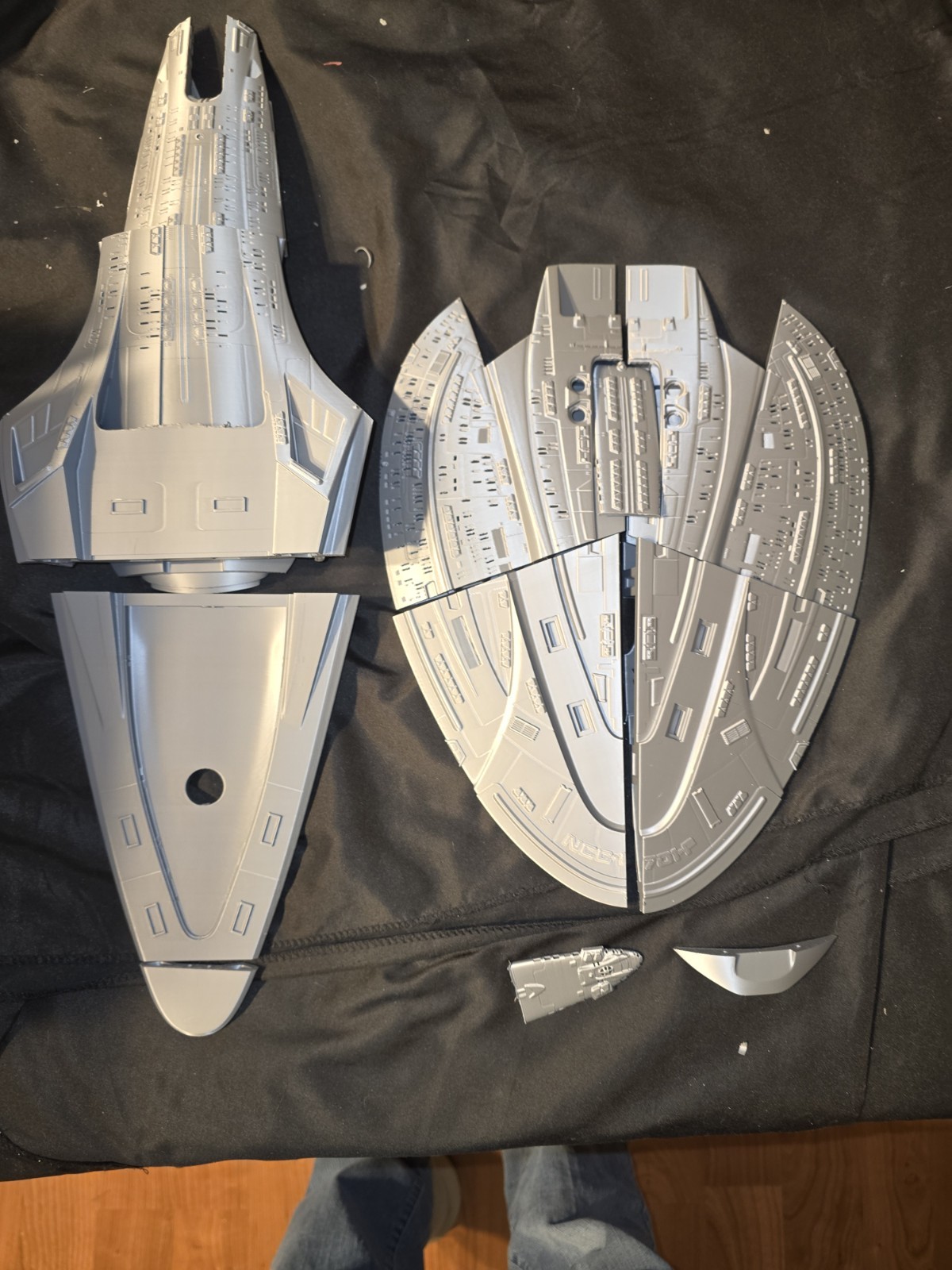 Star Trek Uss Enterprise Ncc 1701- F Odyssey Class Ship 1/1400 Custom 3d Kit 28"