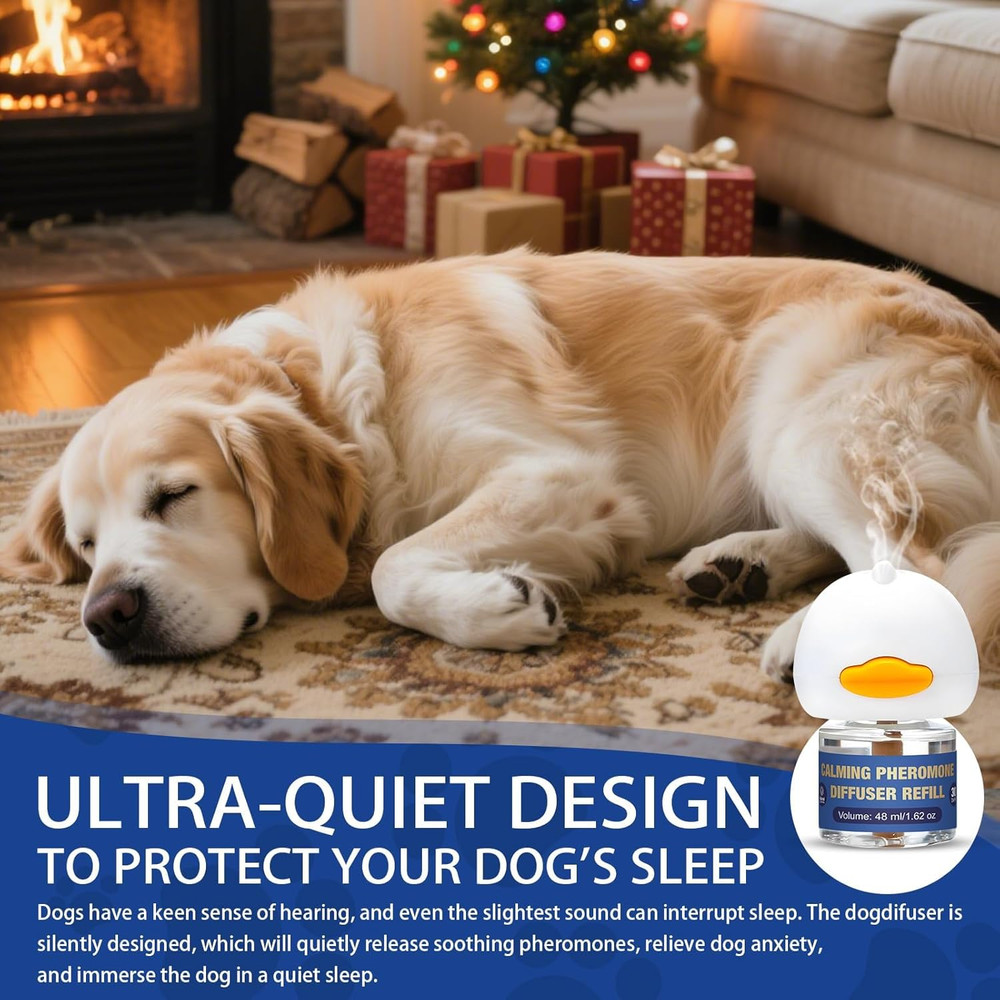 Dog Pheromone Calming Diffuser: Relaxing Pheromone Diffuser for Dogs Relief Stre