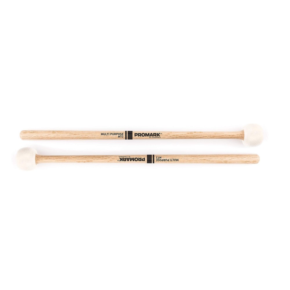 ProMark Drum Mallet - Multi-Purpose Felt Mallet - Soft Felt - For Use with Ti...