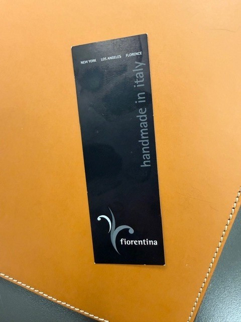 Fiorentina Italian Leather 3-Ring Binder