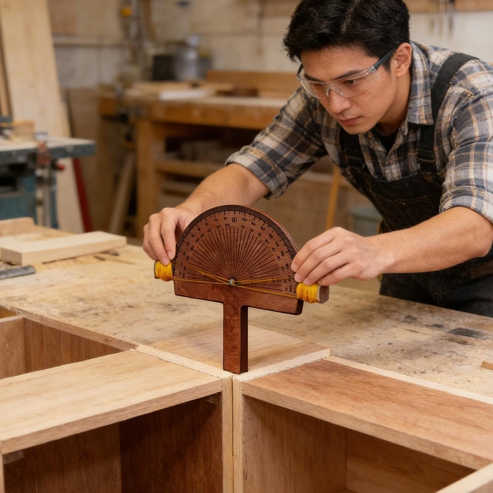 Angle Finder Tool Precision Measuring Ruler Woodworking Angle Finder.