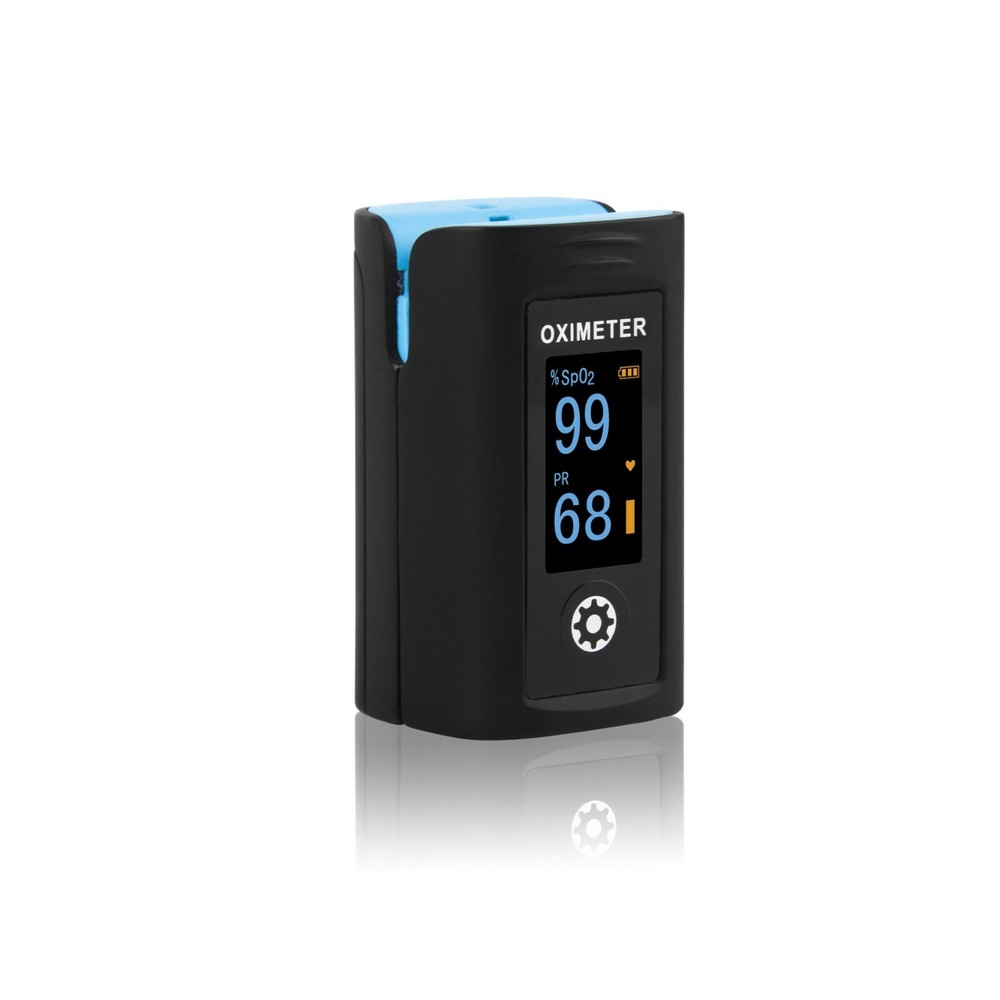 *10-Pack* Creative Medical Compact Fingertip Pulse Oximeter LCD Display PC-60A