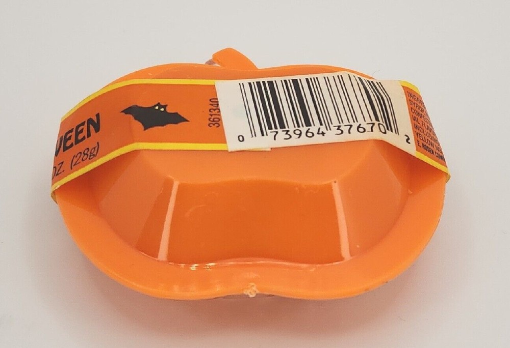 Vintage E Rosen Halloween Candy Container Pumpkin Candy Corn PB80