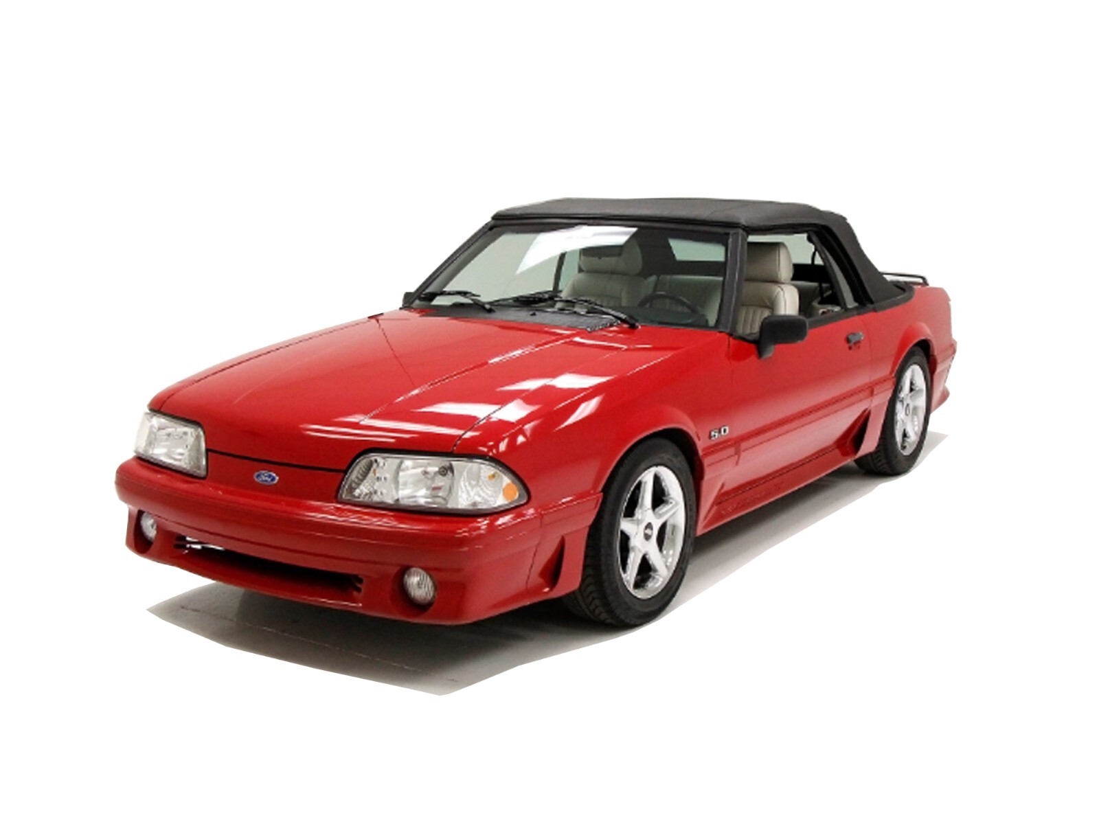 Fits: Ford Mustang Soft Top & Tinted Glass Window 1983-90 Black Haartz Vinyl