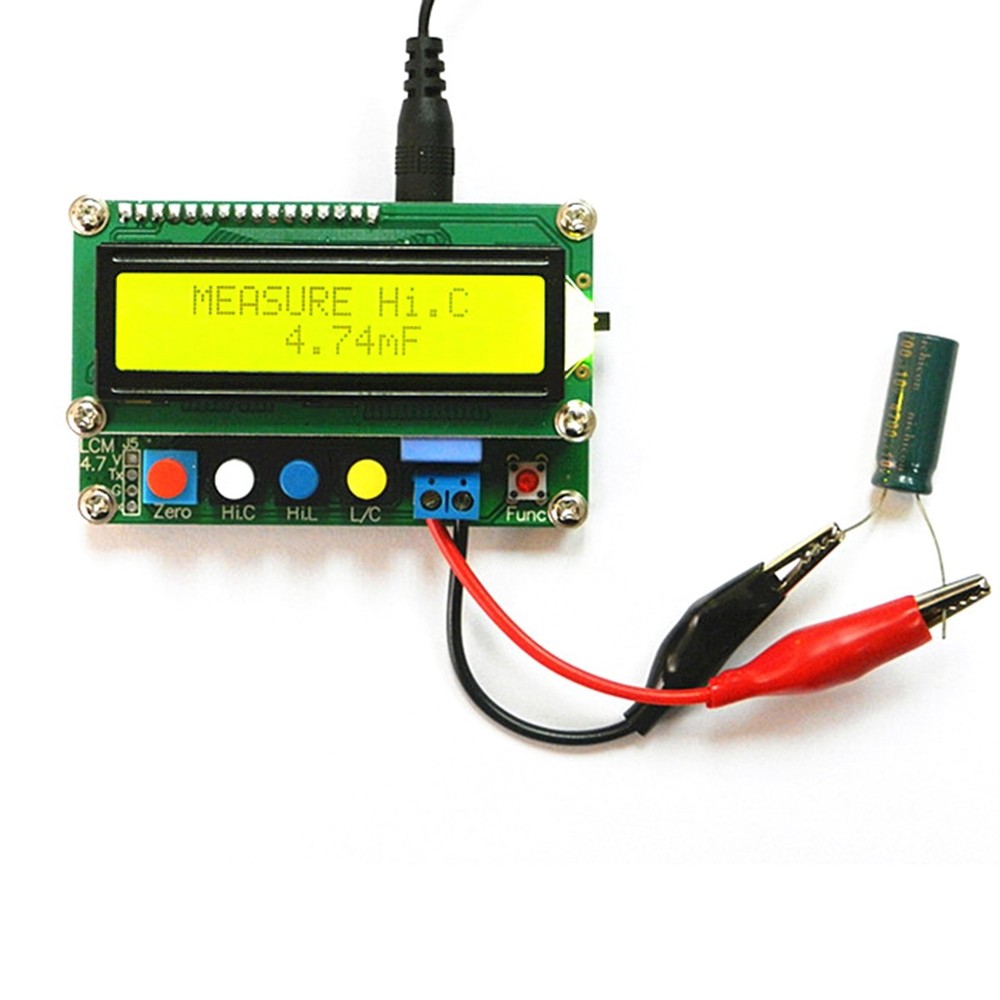 Digital Capacitor Meter Inductance Capacitance L/C Meter LCD Capacitance7903