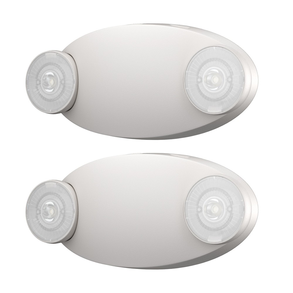 UL Listed 2 Packs Led Emergency Light Exit Lighting Commercial Emergency Lights