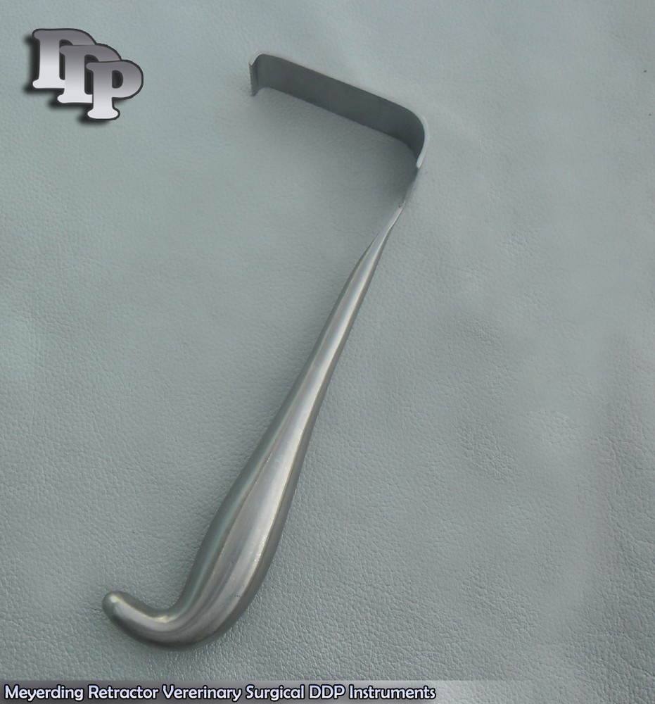 Meyerding Retractor 9.5" Blade Wide (1''x3'') Veterinary Surgical Instruments