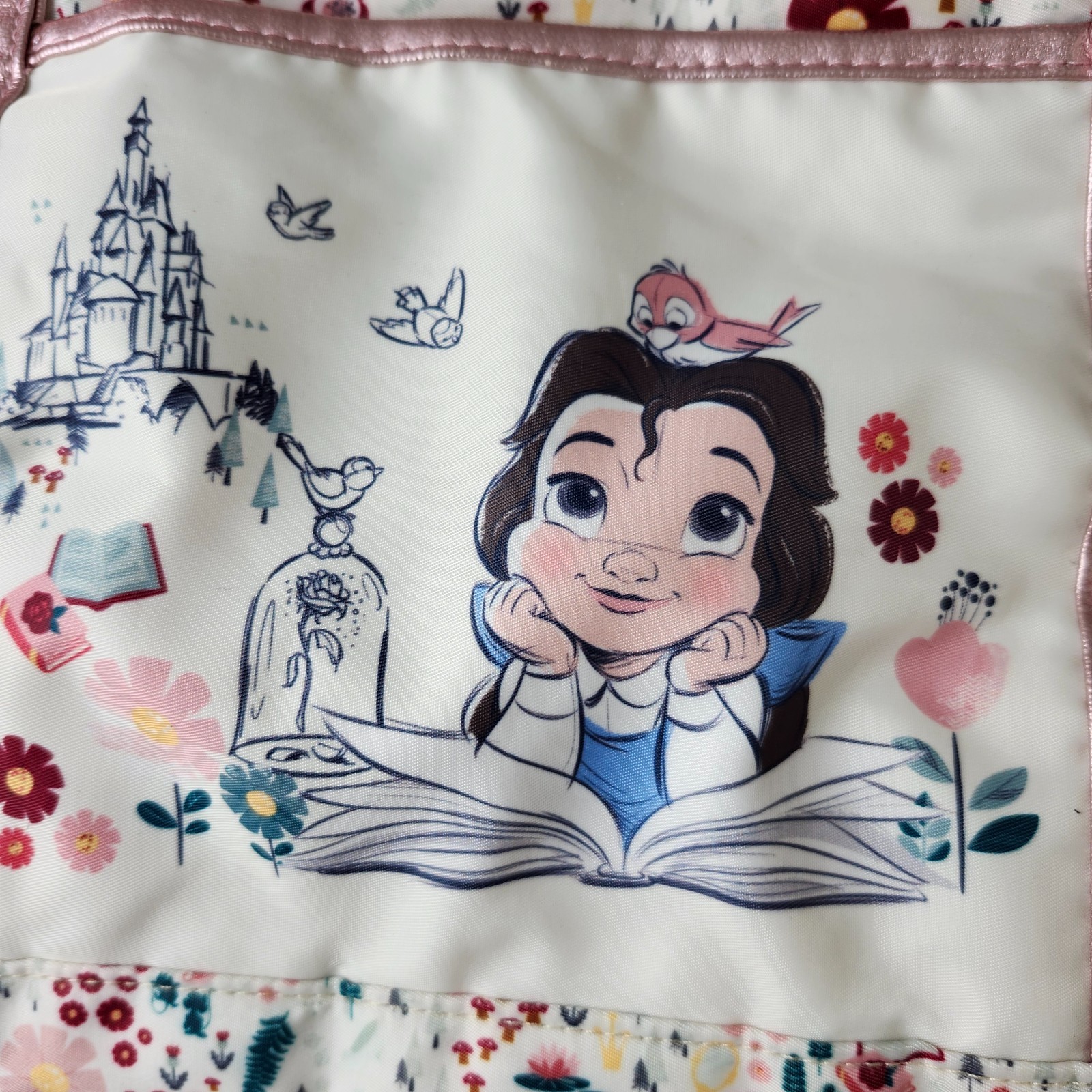 Animators Bag Princess Beauty And The Beast -Belle Authentic Disney Store Duffle