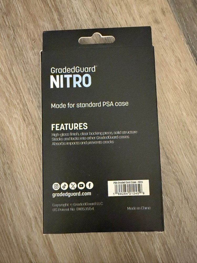 GradedGuard PSA Graded Card Case Guard Protector NITRO Limited Edition