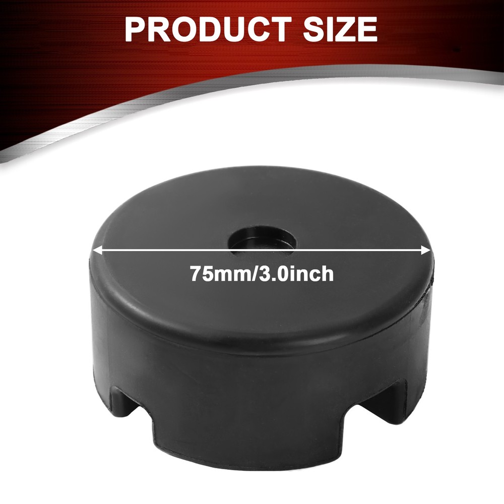 Rubber Jack Pad Adapter Lift Tool Stand Pinch Weld Floor Frame Rail Protector US