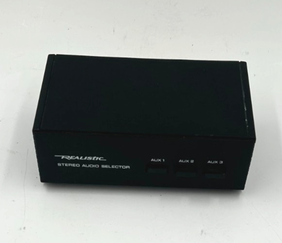 Realistic Stereo Audio Selector Cat No 42-2110