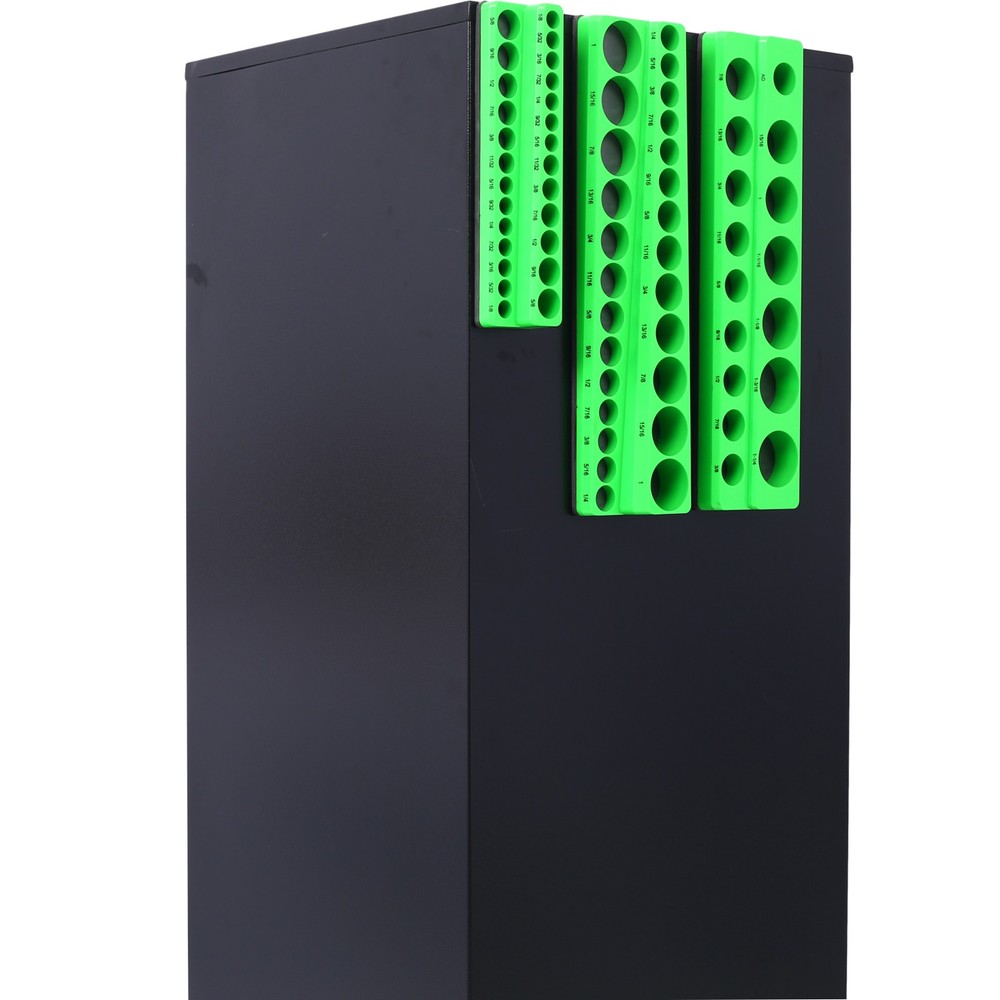 Magnetic Socket Organizer Set 68pcs Socket Holder Set Includes 1/4", 3/8", 1/2"
